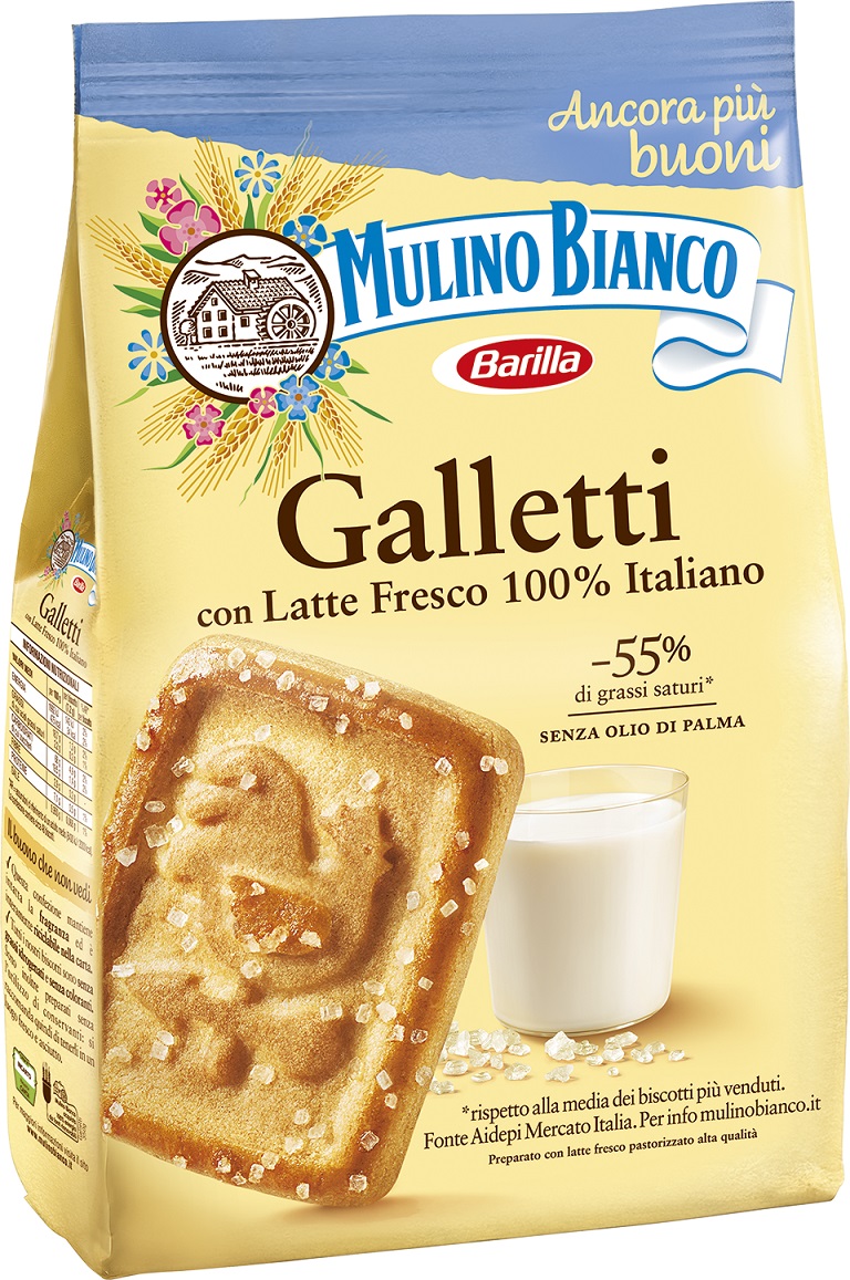 Mulino Bianco Galletti Biscuits 350G - Little Italy Ltd