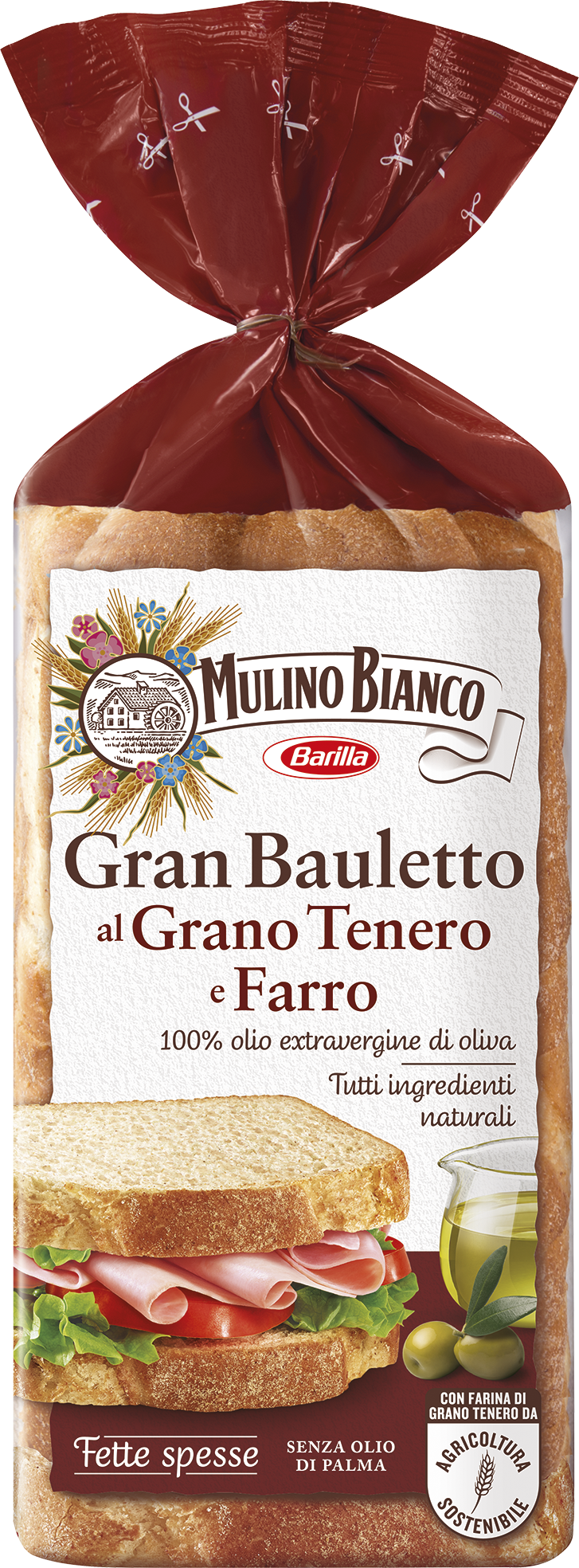 S-P-01149 - Mulino Bianco Gran Bauletto - Italian soft bread