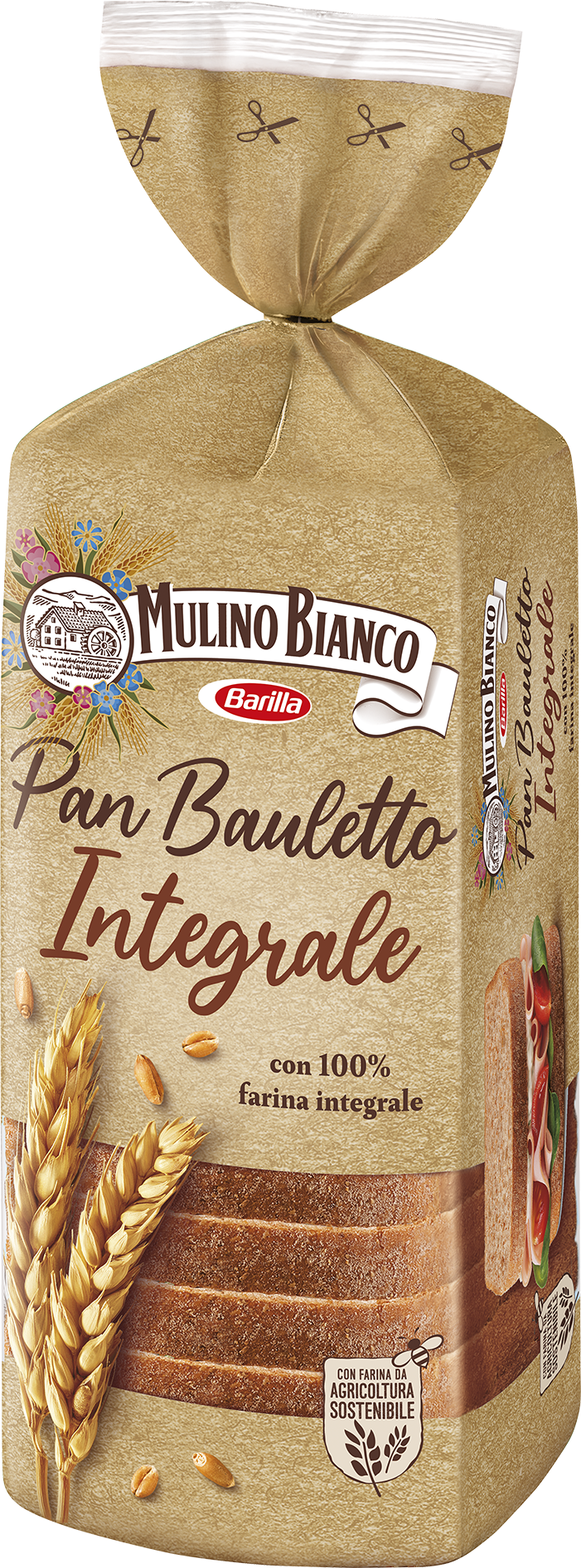 Durum Wheat Bread Pan Bauletto Mulino Bianco