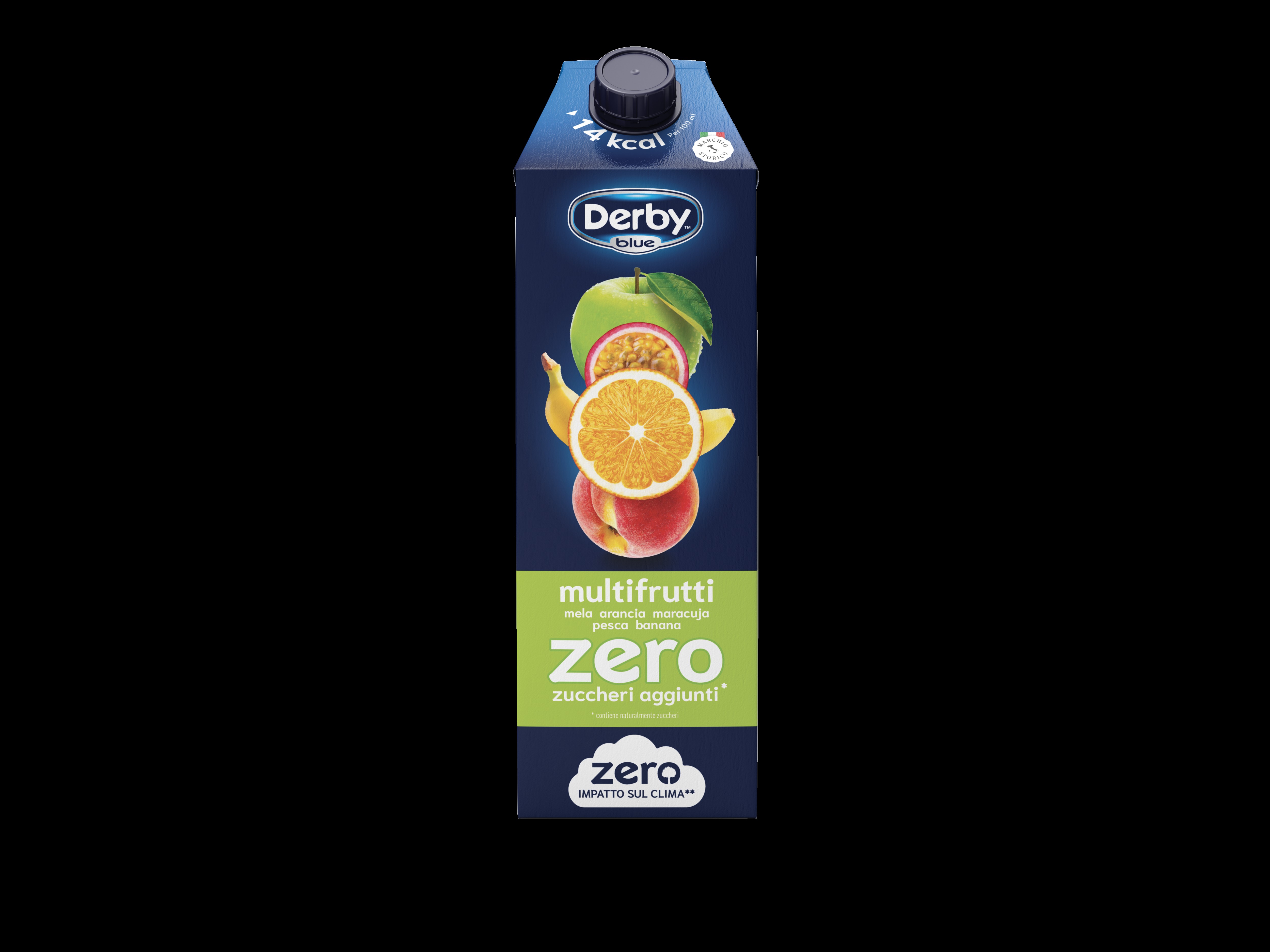 S-P-09393 - DERBY BLUE ZERO Soft drink multifruit