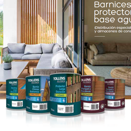 Cover image for BARNICES Y PROTECTORES EN BASE AGUA (Distribución especializada y almacenes de construcción)