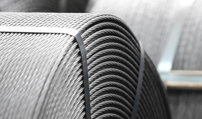 Cover image for 7 and 3 wire steel strands EU Green