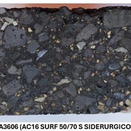 Cover image for Mezcla bituminosa caliente AC16 SURF 50/70 S SIDERÚRGICO  
