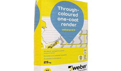 Cover image for weberpral D monocouche render