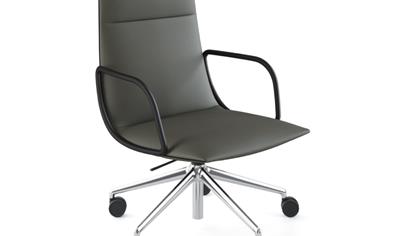 Cover image for Noha Standard & Executive chair with five casters aluminium base
