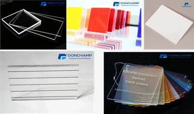 Cover image for “DONCHAMP” Cast Poly(Methyl Acrylate) Sheet