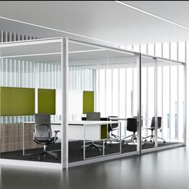 Cover image for Aluminium Framed Double Glazed Partition Systems