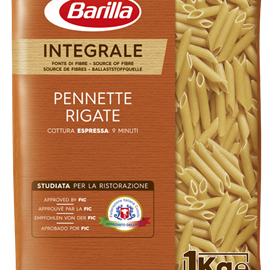 Cover image for Barilla whole grain pasta for FoodService sold in Europe 