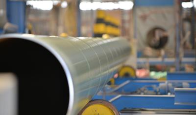 Cover image for Spirally Welded OD & ID Coated Pipes 2 BF Routed Steel