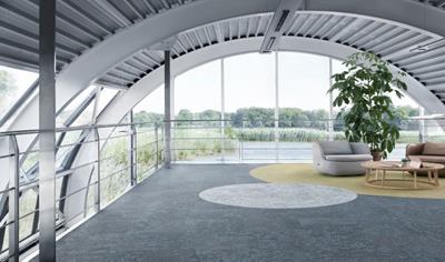 Cover image for DESSO Carpet Tiles, 100% recycled PA6 (max. 700 g/m2) + EcoBase