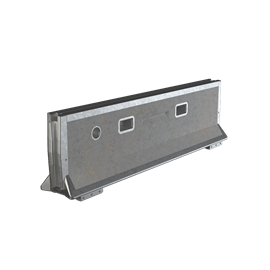 Cover image for Temporary barrier SVEA