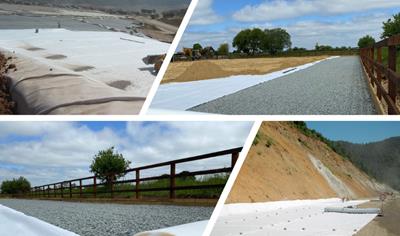 Cover image for Needle-punched Non-woven Polypropylene Geotextiles