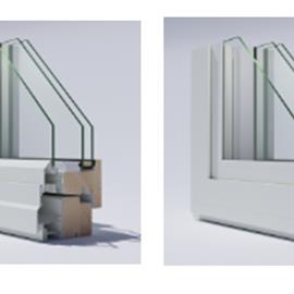 Cover image for Inward opening window 2+1 glazing side-hung and tilt/turn LIF 1001 HAGA, LIF 951 STIL, LKF 1001 HAGA and LKF 951 STIL.