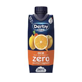 Cover image for DERBY BLUE ZERO Fruit drink orange, apple, carrot and lemon juice 