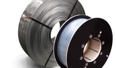 Cover image for Flat and shaped wire coated EAF base