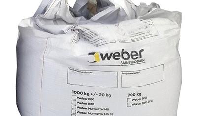 Cover image for webermix M5 Farget murmørtel - FM 1311 Hvit Marmor & FM 1313 Gul Marmor