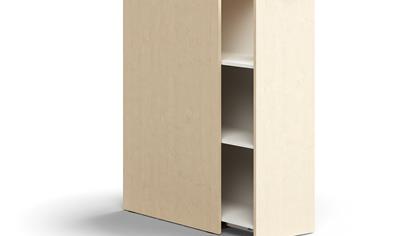 Cover image for QBUS Storage lockable side cabinet right/left-hand, 1250x400x800 mm