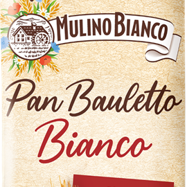 Cover image for Mulino Bianco Pan Bauletto bianco - Italian white soft bread 