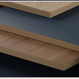 Cover image for melamine faced medium density fibreboard MR