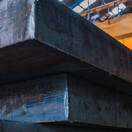 Cover image for Steel plates produced via Electric Arc Furnace in alloyed and unalloyed form with thermal treatments