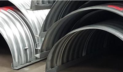 Cover image for Steel structures (NovaCor Corrugated steel pipes and arches)