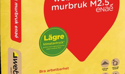 Cover image for weber gullex Enaé murbruk M2,5