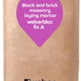 Cover image for Weberbloc fix A  type N