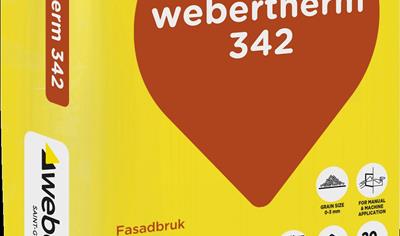 Cover image for webertherm 342 fasadbruk