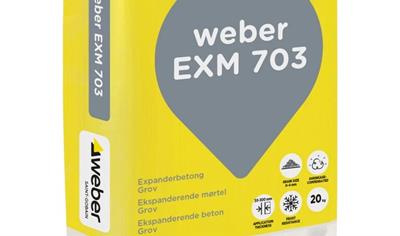 Cover image for weber EXM 703 expanderbetong grov