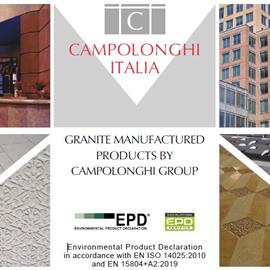Cover image for Granite manufactured products by Campolonghi Group