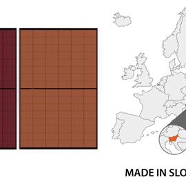 Cover image for BDO photovoltaic modules Spectrum Orange and Red from BISOL Proizvodnja, d.o.o.