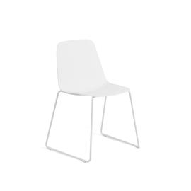 Cover image for Maarten Plastic chair and stool with metal base