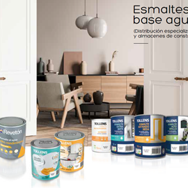 Cover image for ESMALTES EN BASE AGUA (Distribución especializada y almacenes de construcción)
