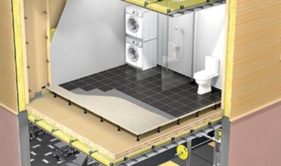 Cover image for Acoustic suspension products for ceiling, floor and wall