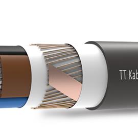 Cover image for PFSP AL/AMCMK Eca - Power cable 0.6/1 kV with Al and Cu conductors, PVC insulated and sheathed