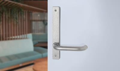 Cover image for Lockwood 4800 Series Narrow Plate Door Furniture - Lever only 4905/70SC