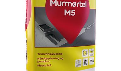 Cover image for weber murmørtel M5