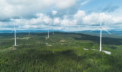 Cover image for Energy generated at Odal wind farm