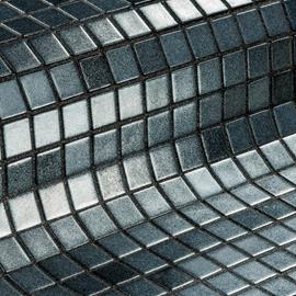 Cover image for CAPRICORN. Ezarri recycled glass mosaic tiles. Mosaico de vidrio reciclado.