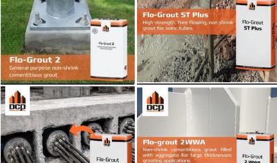 Cover image for Flo-Grout 2, Flo-Grout 2 WWA, Flo-Grout ST Plus, and Flo-grout CR