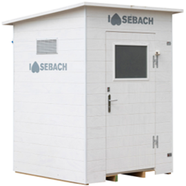 Cover image for Portable toilet Sebach Lodge White (connected version)
