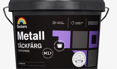 Cover image for PPG Beckers Primex Metall, Metall Tak & Fasad, Metall Täckfärg and Metall Grund&Täckfärg