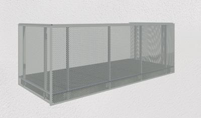 Cover image for Balcony Railing Metal D-Covering