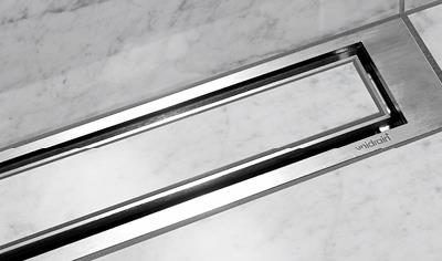 Cover image for Linear Drain Complete (Drain unit, Outlet unit, Highline Frame and cassette)