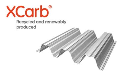 Cover image for Deck profiles made with XCarb® recycled and renewably produced steel