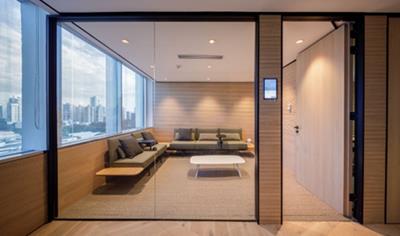 Cover image for SERIE TREBE-KUBIK. ST-430: SOLID DOORS E:100 PARTITION WALL