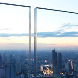 Cover image for Magnetron coated glass on SGG PLANILUX 8 mm