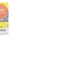 Cover image for weber BC25 mechanized plaster cement