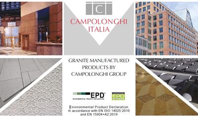 Cover image for Granite manufactured products by Campolonghi Group