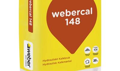 Cover image for webercal 148 hydrauliskt kalkbruk